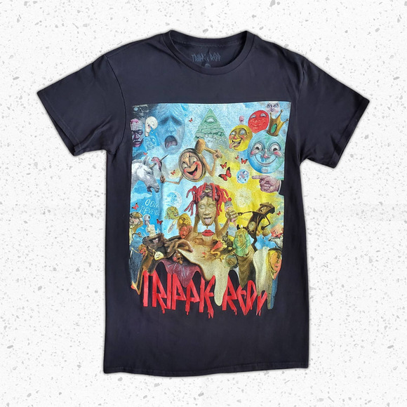 Trippie Redd Life’s A trip Graphic Short Sleeve T-Shirt Size Small - Picture 1 of 4